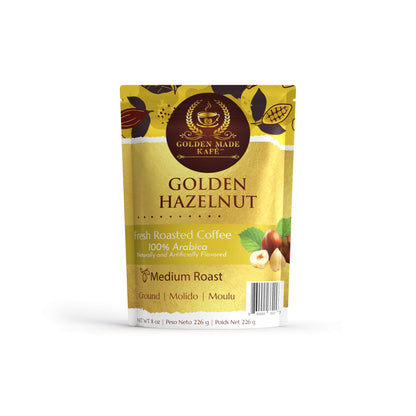 Café moulu de qualité supérieure 225 g - Noisette dorée